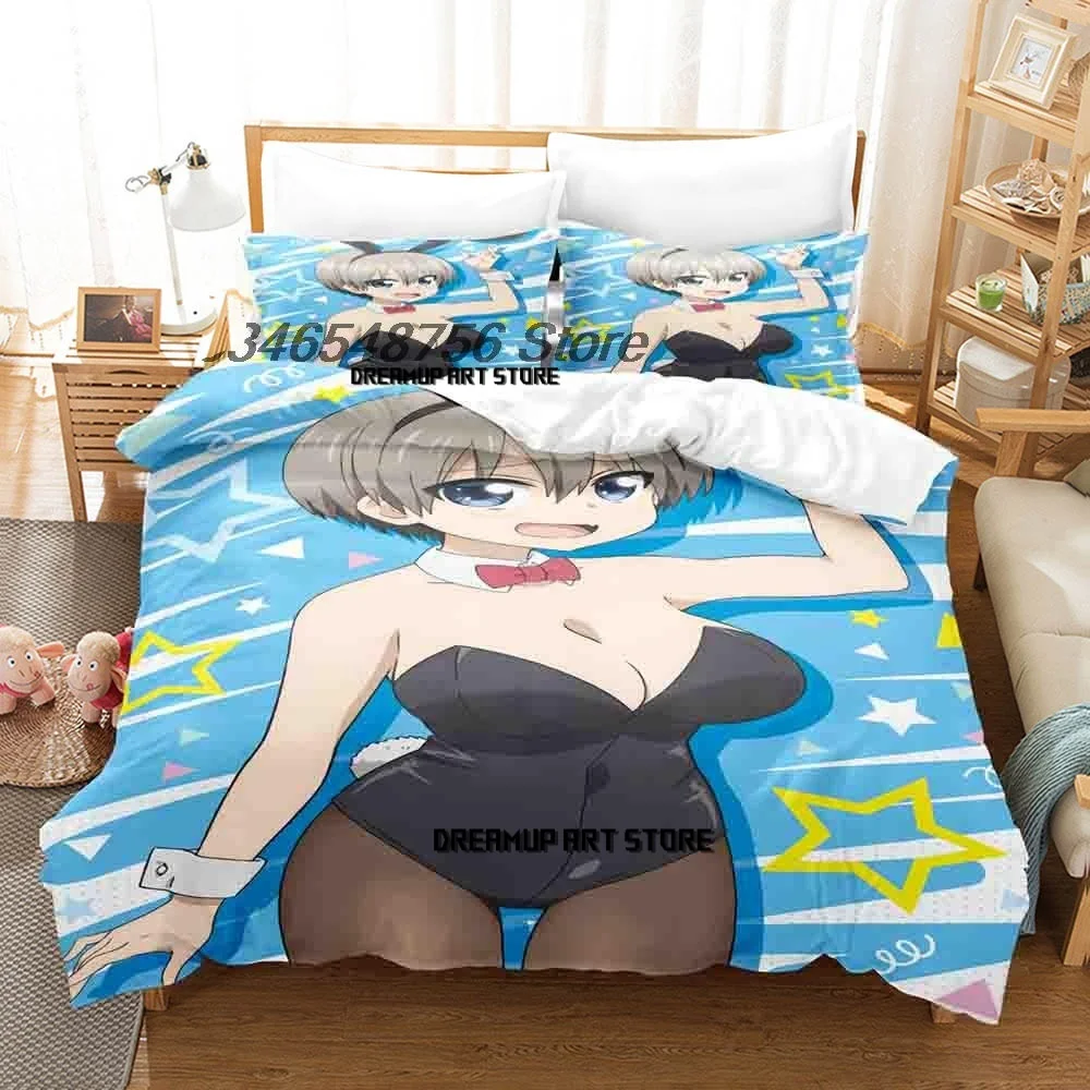 3D Print Uzaki-chan Wants to Hang Out! Double Bedding Set Single Twin Full Queen King Size Bed Set Aldult Kid Bedroom Duvetcover
3D Print Uzaki-chan Wants to Hang Out! Double Bedding Set Single Twin Full Queen King Size Bed Set Aldult Kid Bedroom Duvetcover