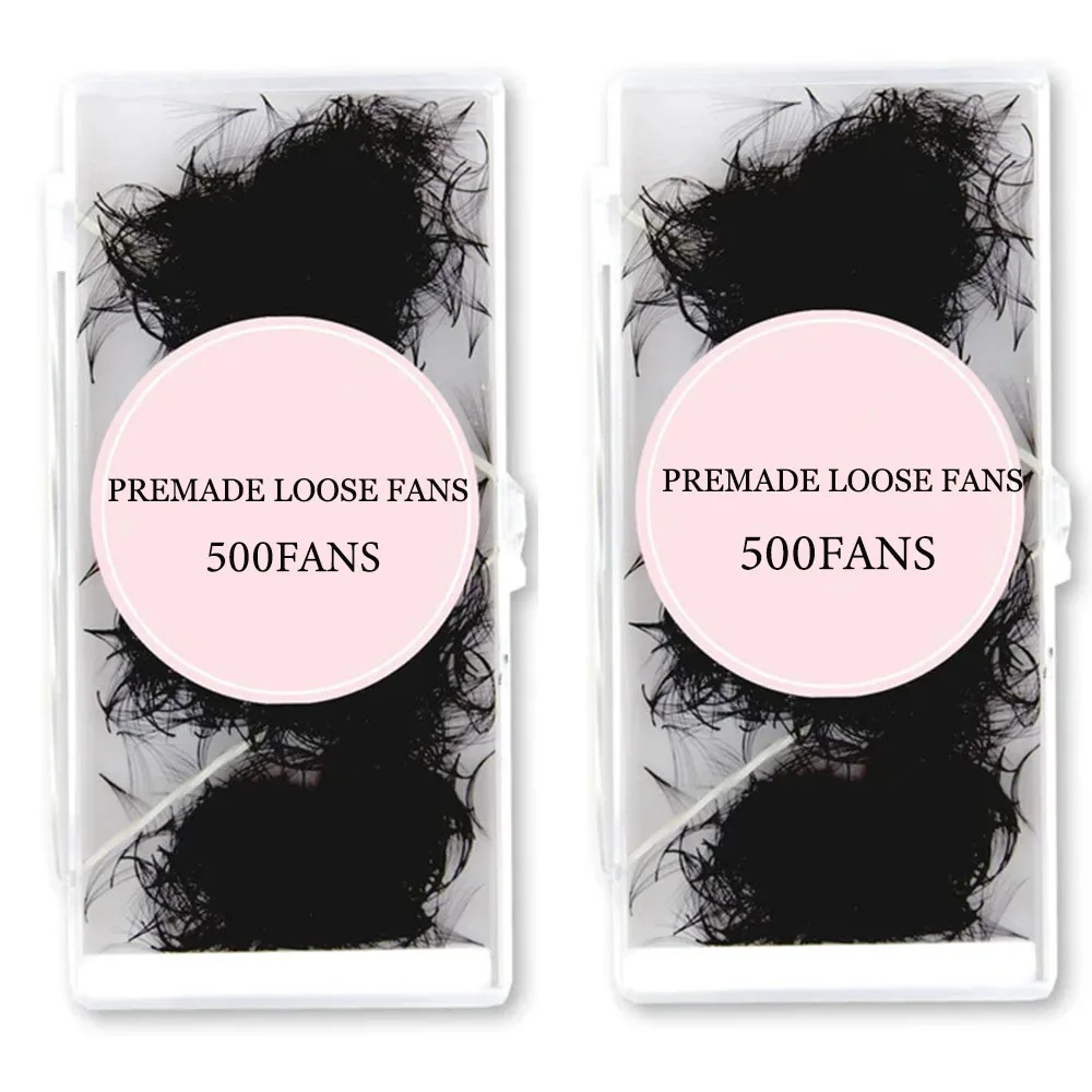 1000 Fans Loose Fan Lashes Eyelash Extensions Thin Pointy Base Premade Lash Fans Medium Stem Sharp Russian Volume Lash 4D-12D
1000 Fans Loose Fan Lashes Eyelash Extensions Thin Pointy Base Premade Lash Fans Medium Stem Sharp Russian Volume Lash 4D-12D