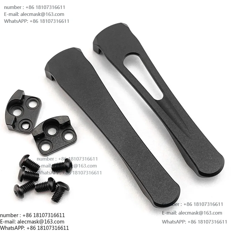 Titanium clip, integrated alloy spider knife Titanium accessories
Titanium clip, integrated alloy spider knife Titanium accessories