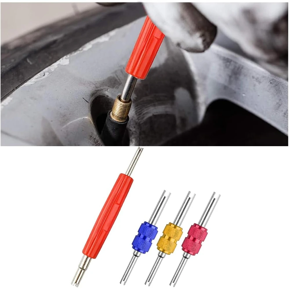 4PCS Car Air Conditioning Valve Core Kit R134 R12 A/C HVAC Refrigeration Schrader Valve Stem Core Remover Tools Dual Head Car
4PCS Car Air Conditioning Valve Core Kit R134 R12 A/C HVAC Refrigeration Schrader Valve Stem Core Remover Tools Dual Head Car