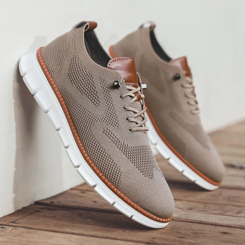 2025 plus-size new men's summer breathable, fashionable and versatile woven mesh sports shoes
2025 plus-size new men's summer breathable, fashionable and versatile woven mesh sports shoes