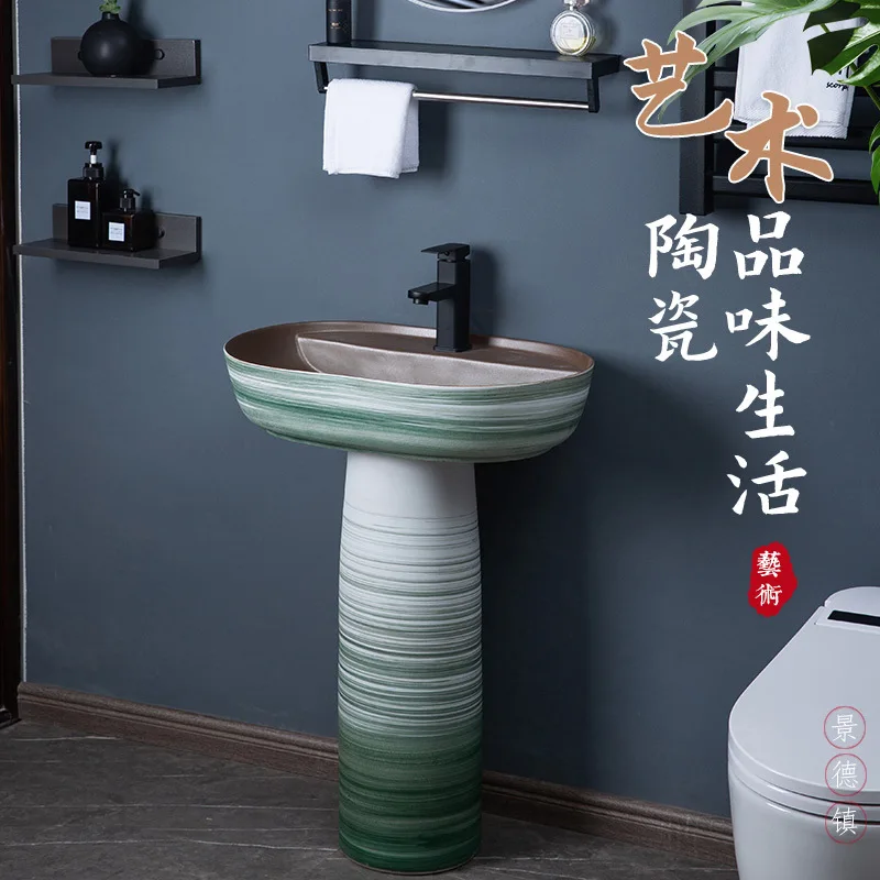 Small apartment simple ceramic column washbasin outdoor balcony column washbasin courtyard integrated column basin
Small apartment simple ceramic column washbasin outdoor balcony column washbasin courtyard integrated column basin