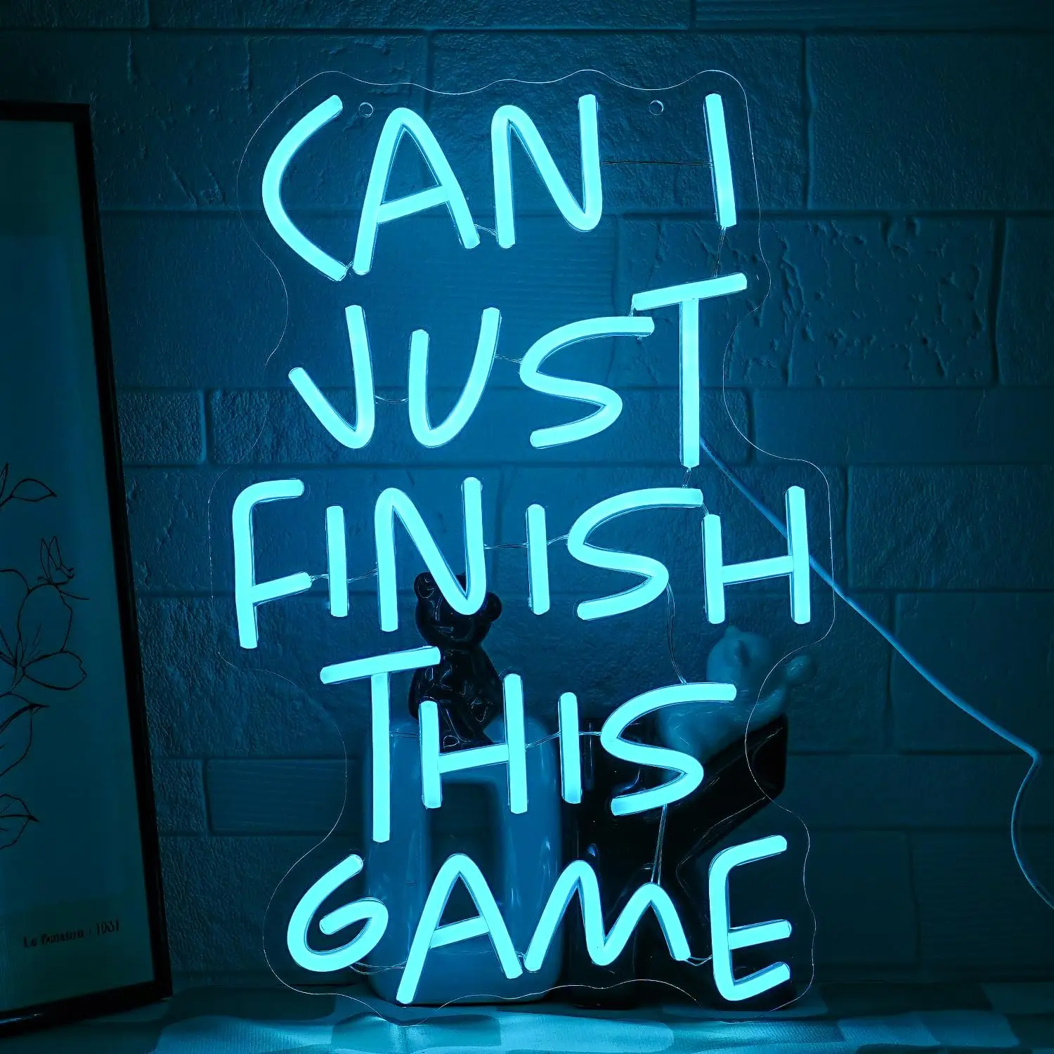 Game Letter Neon Sign USB Dimmable LED Neon Light for Game Zone Bedroom Kidsroom Internet Cafe Pub Club Man Cave Wall Decor
Game Letter Neon Sign USB Dimmable LED Neon Light for Game Zone Bedroom Kidsroom Internet Cafe Pub Club Man Cave Wall Decor