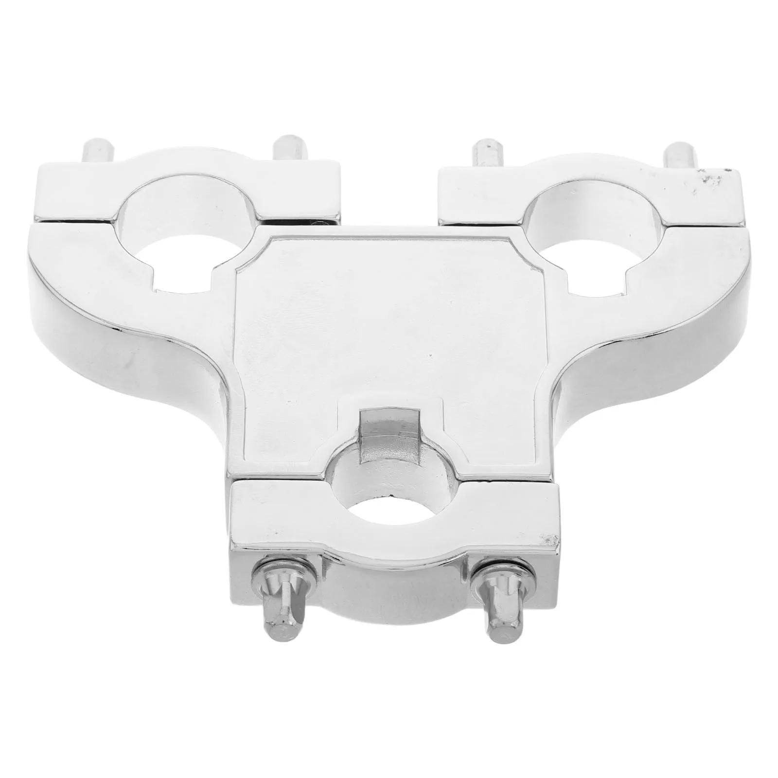 Three-eye Clamp for Drum Set Silver Durable Easy Installation Multifunctional Drum Accessories Beginner Set Equipment Angle
Three-eye Clamp for Drum Set Silver Durable Easy Installation Multifunctional Drum Accessories Beginner Set Equipment Angle