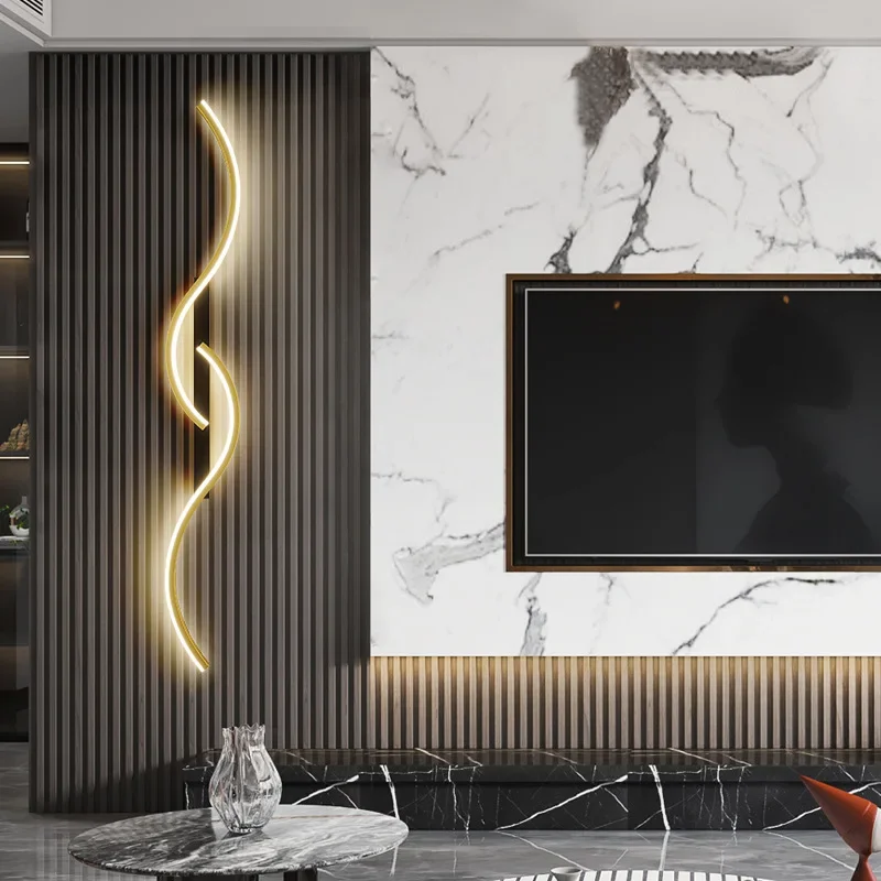 Modern LED Simple Bedroom Bedside Wall Lamp Living Room Background Wall Grille Wall Light Extremely Light Luster Fixtures
Modern LED Simple Bedroom Bedside Wall Lamp Living Room Background Wall Grille Wall Light Extremely Light Luster Fixtures