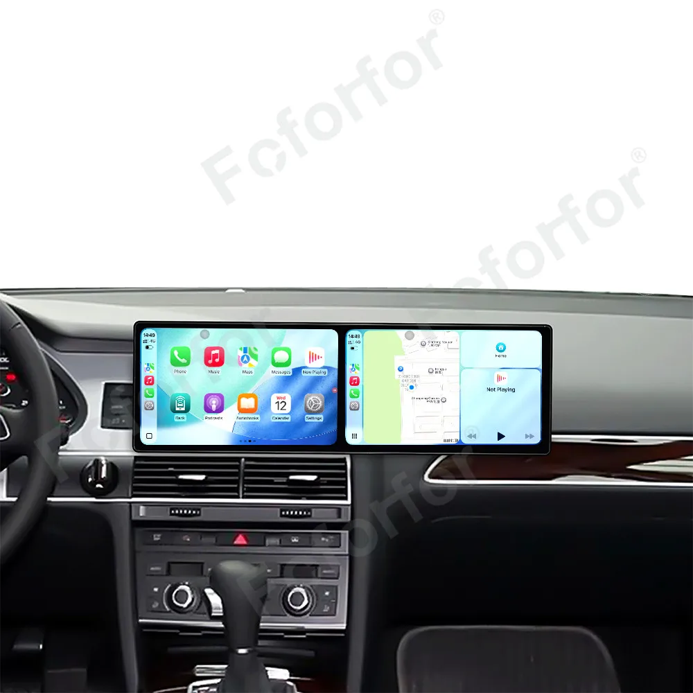 9.1 Inch Dual Touch Screen For Audi A6 2010-2011 Multimedia Player Car Radio GPS Navigation Android 15 Carplay Stereo Host
9.1 Inch Dual Touch Screen For Audi A6 2010-2011 Multimedia Player Car Radio GPS Navigation Android 15 Carplay Stereo Host