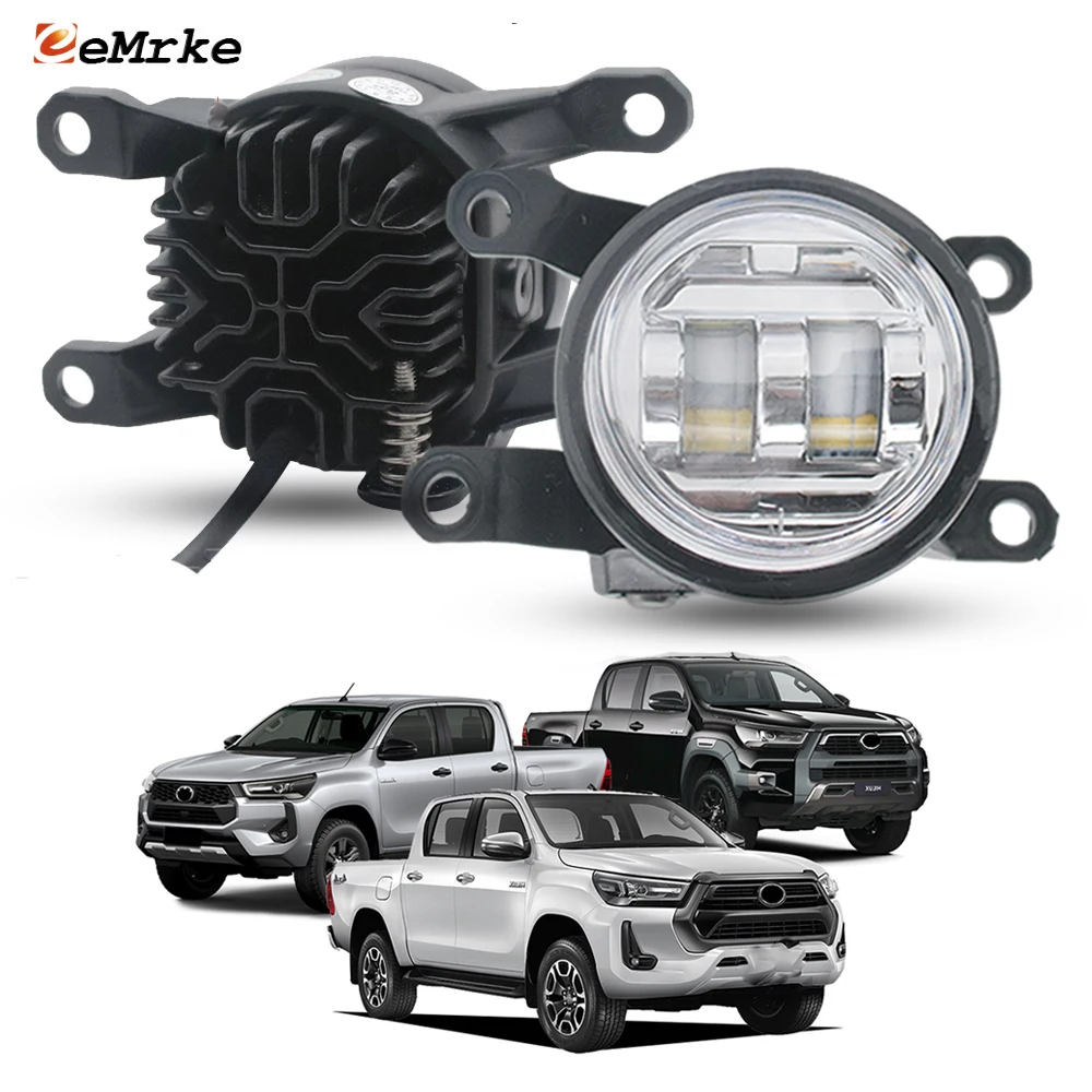 Fog Lamp For Toyota Hilux Revo VIII 2020 2021 2022 2023 2024 2025 LED Fog Lights 30W High Power Replace White or Yellow DRL
Fog Lamp For Toyota Hilux Revo VIII 2020 2021 2022 2023 2024 2025 LED Fog Lights 30W High Power Replace White or Yellow DRL