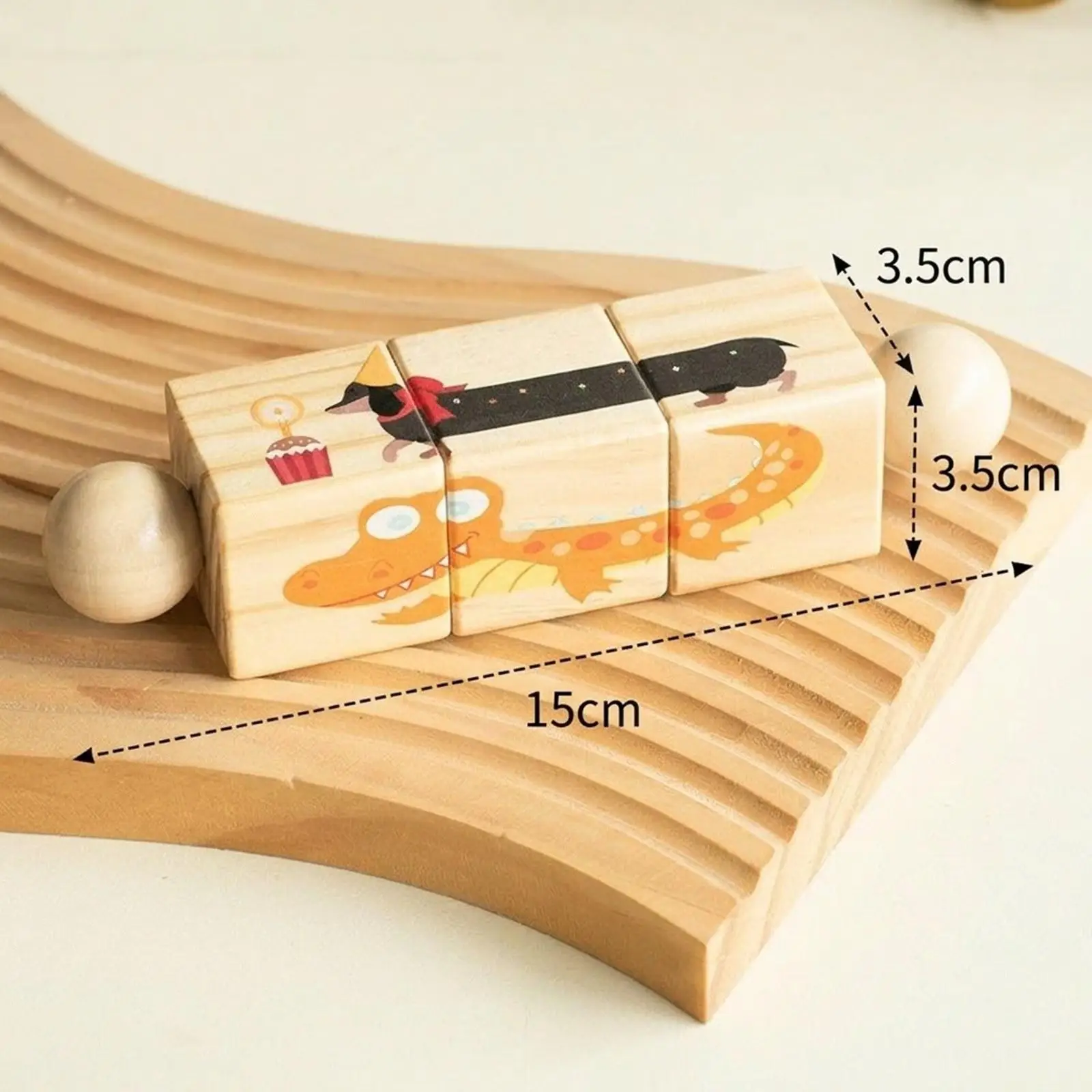 Wooden Twist Toy, Fine Skill Early Learning, Hand Grasping Rotating Puzzle Block Puzzle Game, Educational Puzzle Toy
Wooden Twist Toy, Fine Skill Early Learning, Hand Grasping Rotating Puzzle Block Puzzle Game, Educational Puzzle Toy