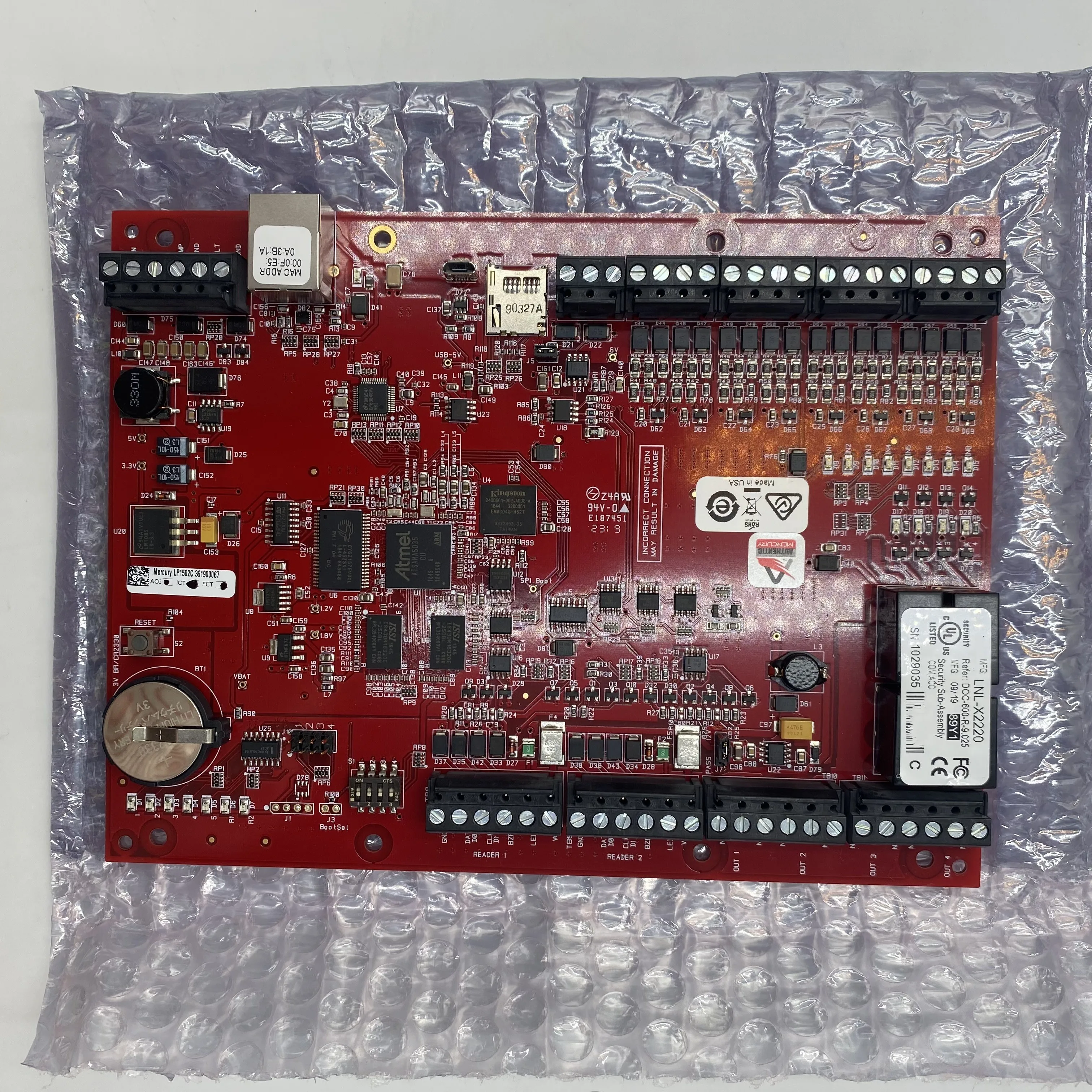Gold seller LEN-EL LNL-X2220 Access Control Motherboard Dual Reader New Original and Genuine in Stock
Gold seller LEN-EL LNL-X2220 Access Control Motherboard Dual Reader New Original and Genuine in Stock