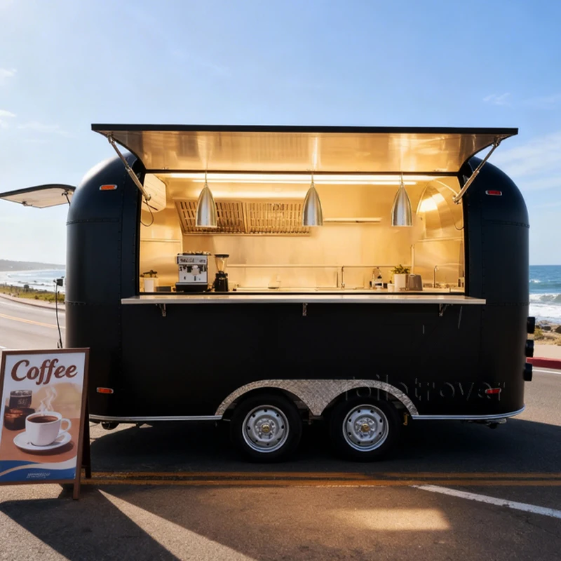 Commercial Outdoor Mobile Food Truck Pizza Hot Dog French Fries Tacos Hamburgers Gelato Food Trailer with Full Kitchen
Commercial Outdoor Mobile Food Truck Pizza Hot Dog French Fries Tacos Hamburgers Gelato Food Trailer with Full Kitchen