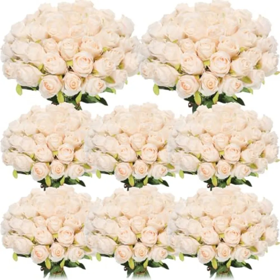 80 Pcs Rose Artificial Flowers Bulk with Long Stem, Silk Roses Realistic Fake Flowers Bouquet for Wedding Table Centerpieces Br
80 Pcs Rose Artificial Flowers Bulk with Long Stem, Silk Roses Realistic Fake Flowers Bouquet for Wedding Table Centerpieces Br