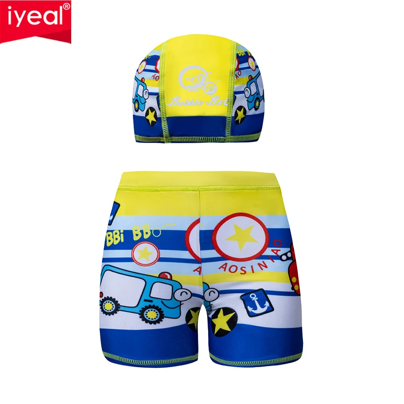 Детские плавки IYEAL для мальчиков + комплект с шапочкой для плавания, быстросохнущие, с мультяшным принтом, на шнуровке, с плоским краем
Детские плавки IYEAL для мальчиков + комплект с шапочкой для плавания, быстросохнущие, с мультяшным принтом, на шнуровке, с плоским краем