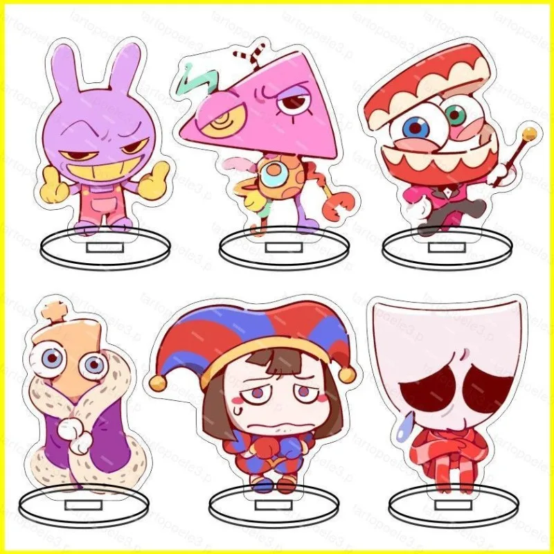 THE AMAZING DIGITAL CIRCUS Standing Plates Acrylic Plate Holder Standing Sign Anime Desktop Ornament Original Handmade Cute Gift
THE AMAZING DIGITAL CIRCUS Standing Plates Acrylic Plate Holder Standing Sign Anime Desktop Ornament Original Handmade Cute Gift