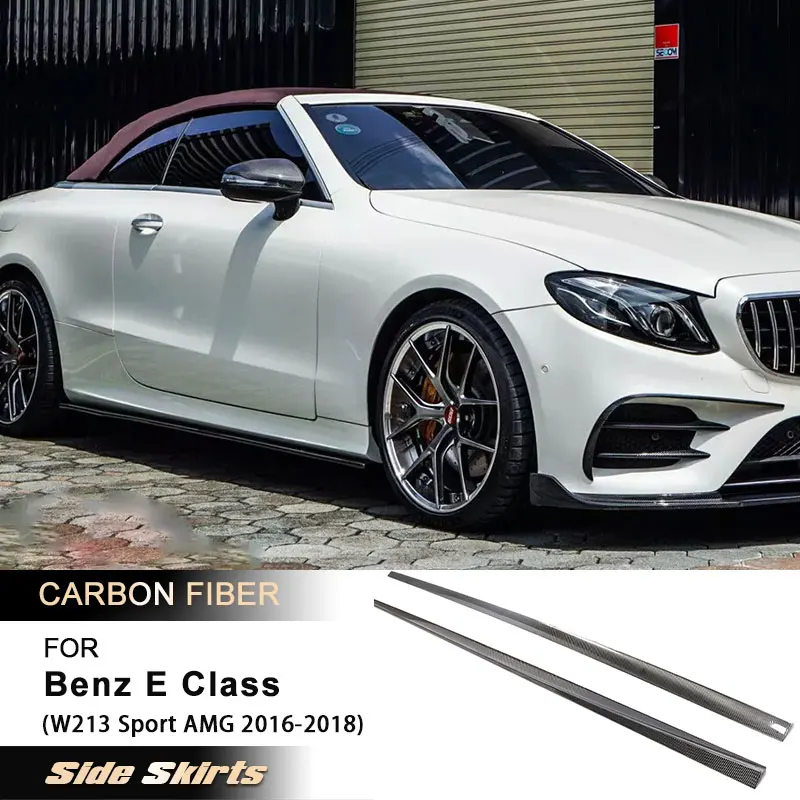 Car Side Skirts Extension for Mercedes Benz E Class W213 E400 Sport AMG 2-Door 2016-2018 Side Door Bumper Apron Lip Carbon Fiber
Car Side Skirts Extension for Mercedes Benz E Class W213 E400 Sport AMG 2-Door 2016-2018 Side Door Bumper Apron Lip Carbon Fiber
