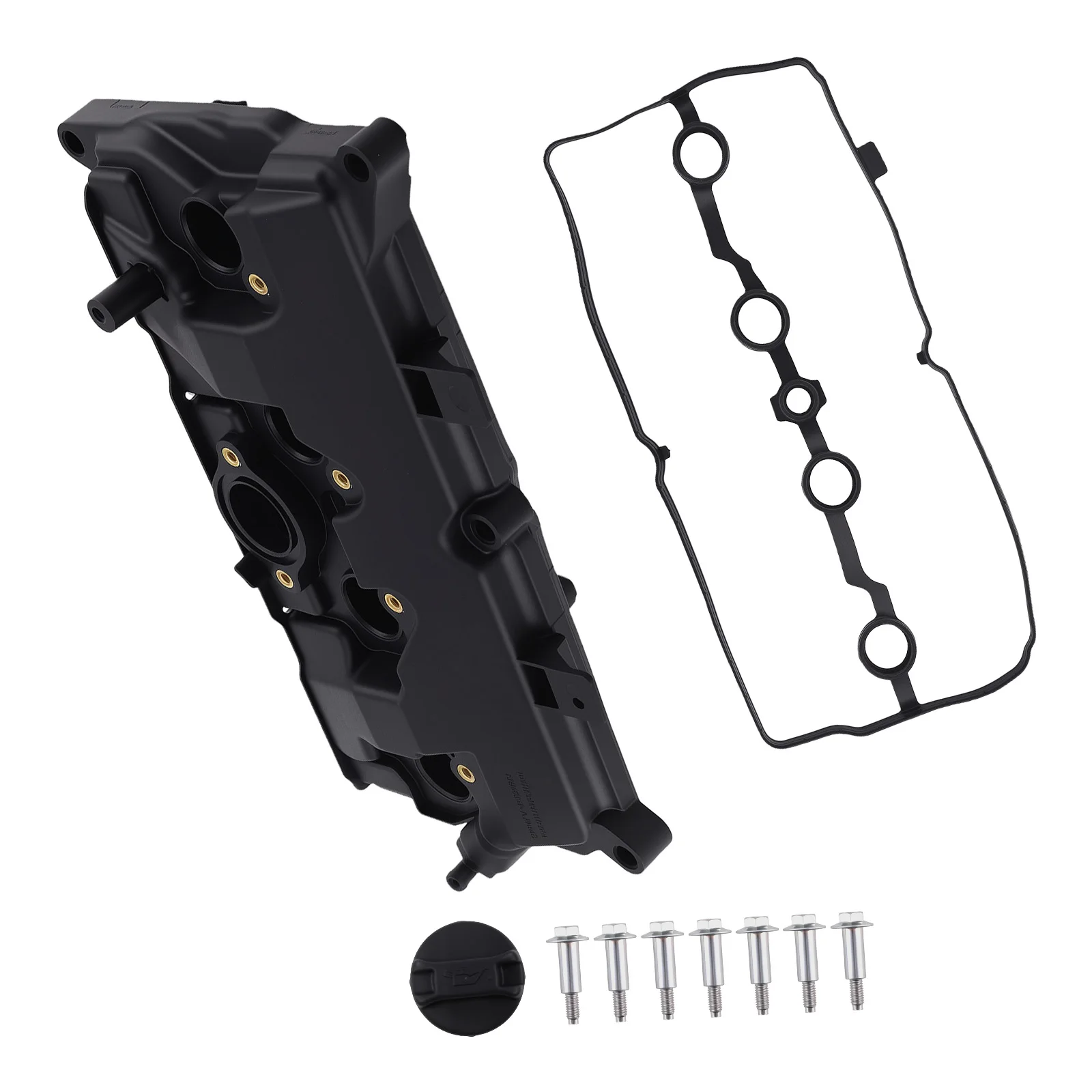 Крышка клапанного механизма с крепежом для Nissan Sentra 13-15 1.8L 132643RC0A, черная
Крышка клапанного механизма с крепежом для Nissan Sentra 13-15 1.8L 132643RC0A, черная