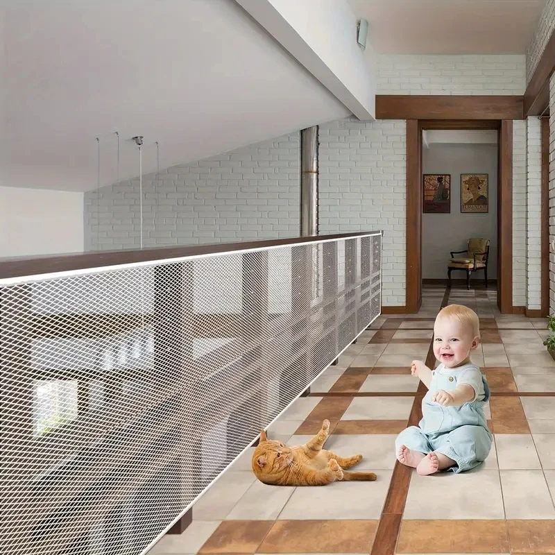 Child Safety Protective Net Multipurpose Durable Stair Balcony Banister Rail Guard Kids Stair Protection Safe Fine Mesh
Child Safety Protective Net Multipurpose Durable Stair Balcony Banister Rail Guard Kids Stair Protection Safe Fine Mesh