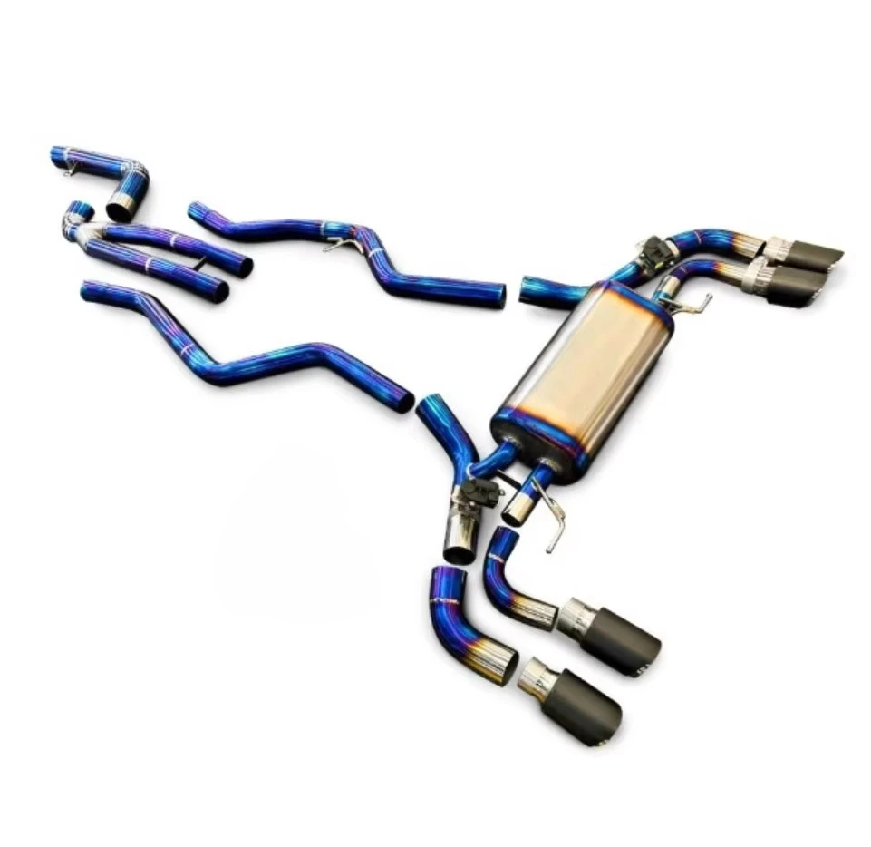 YLC Suitable for BMW M340/M340i 3.0T Titanium Alloy Exhaust Pipe with Valve Muffler Tail Section
YLC Suitable for BMW M340/M340i 3.0T Titanium Alloy Exhaust Pipe with Valve Muffler Tail Section