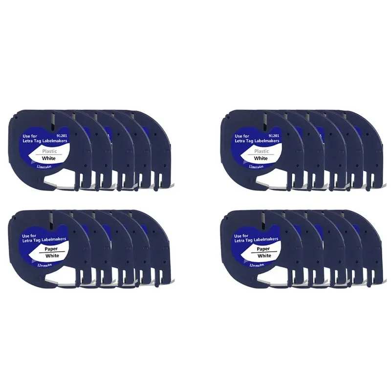 Эффективные 20 шт. стержни для изготовления этикеток для Dymo Letratag, сменные стержни 12 мм х 4 м, белая пластиковая лента для этикеток Letra Tag Plus LT Label Mak
Эффективные 20 шт. стержни для изготовления этикеток для Dymo Letratag, сменные стержни 12 мм х 4 м, белая пластиковая лента для этикеток Letra Tag Plus LT Label Mak