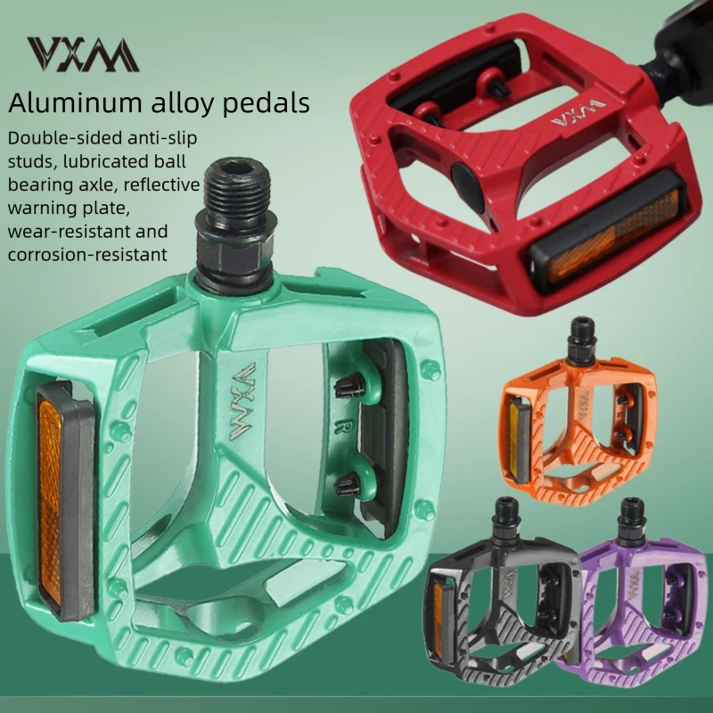 Bike Pedals, Ultralight Aluminum Alloy Ball Bearing Non-Slip Wide Platform MTB Road Bike Universal Cycling Parts
Bike Pedals, Ultralight Aluminum Alloy Ball Bearing Non-Slip Wide Platform MTB Road Bike Universal Cycling Parts