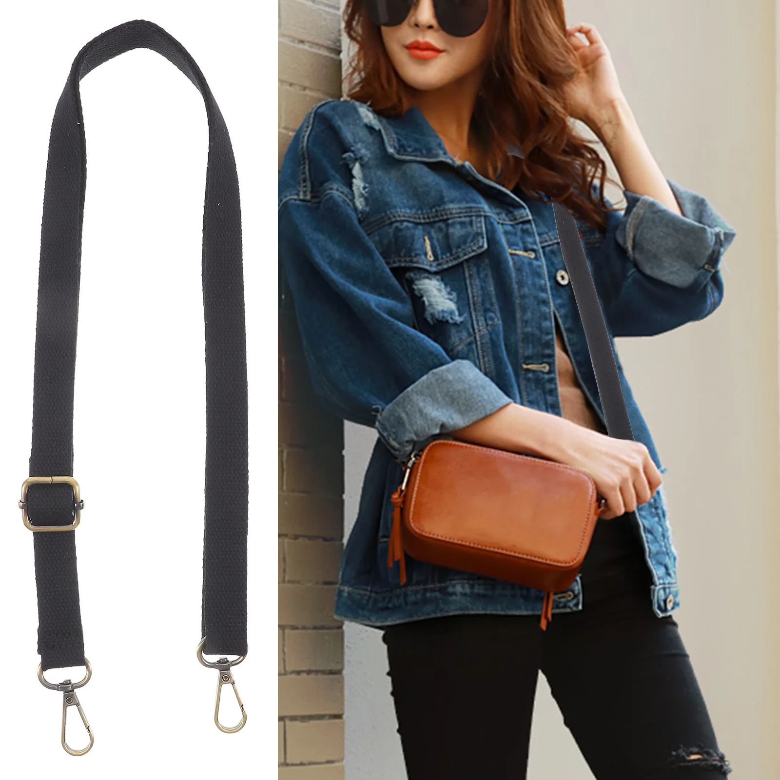 Universal 125cm Replacement Shoulder Strap for Bags Messenger Travel Gym Briefcase Comfortable Adjustable Black
Universal 125cm Replacement Shoulder Strap for Bags Messenger Travel Gym Briefcase Comfortable Adjustable Black