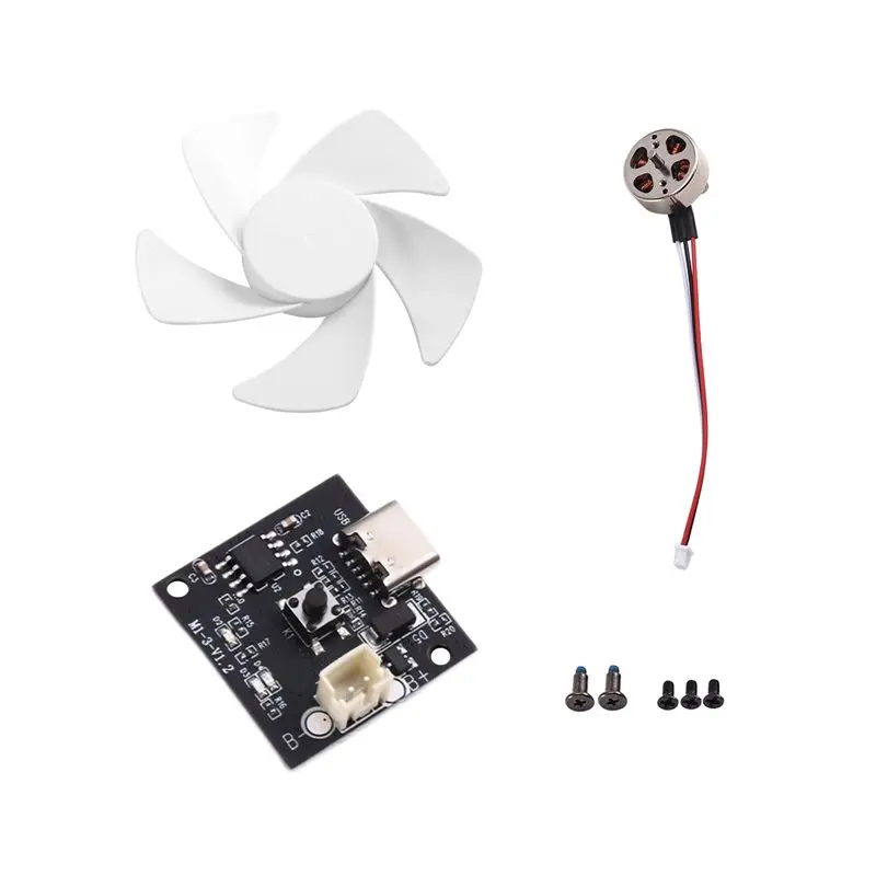 DC 5V Brushless ESC Mini Brushless Motor Speed Controller Handheld Fan Drive Board With 6 Gears Speed Adjustable
DC 5V Brushless ESC Mini Brushless Motor Speed Controller Handheld Fan Drive Board With 6 Gears Speed Adjustable