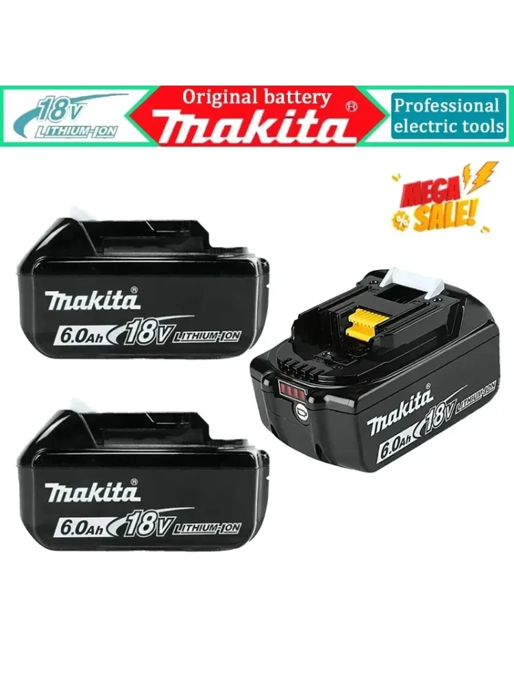 Original Makita battery, makita 18v tools battery 6Ah/5Ah/3Ah for Makita drill LXT DTW700 DF487 DTD173 DGA404 DJV182 HR140D✅
Original Makita battery, makita 18v tools battery 6Ah/5Ah/3Ah for Makita drill LXT DTW700 DF487 DTD173 DGA404 DJV182 HR140D✅