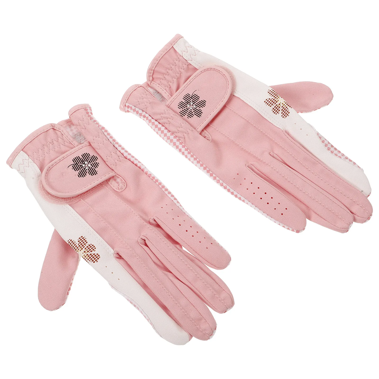 1Pair Golf Gloves Women Breathable Non-Slip Wear-Resistant Stylish Dual-Hand Antislip Golfing Hand Protectors Sports
1Pair Golf Gloves Women Breathable Non-Slip Wear-Resistant Stylish Dual-Hand Antislip Golfing Hand Protectors Sports