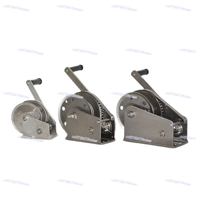 304 stainless steel hand winch, self-braking manual winch hand winch tractor 1200 lbs small crane
304 stainless steel hand winch, self-braking manual winch hand winch tractor 1200 lbs small crane