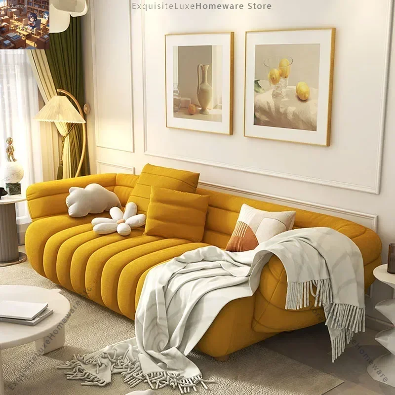 Nordic Lazy Love Seat Sofa Yellow Reading Large Comfort High Quality In Stock Couch Small Family Handrail Canape Salon Furniture
Nordic Lazy Love Seat Sofa Yellow Reading Large Comfort High Quality In Stock Couch Small Family Handrail Canape Salon Furniture