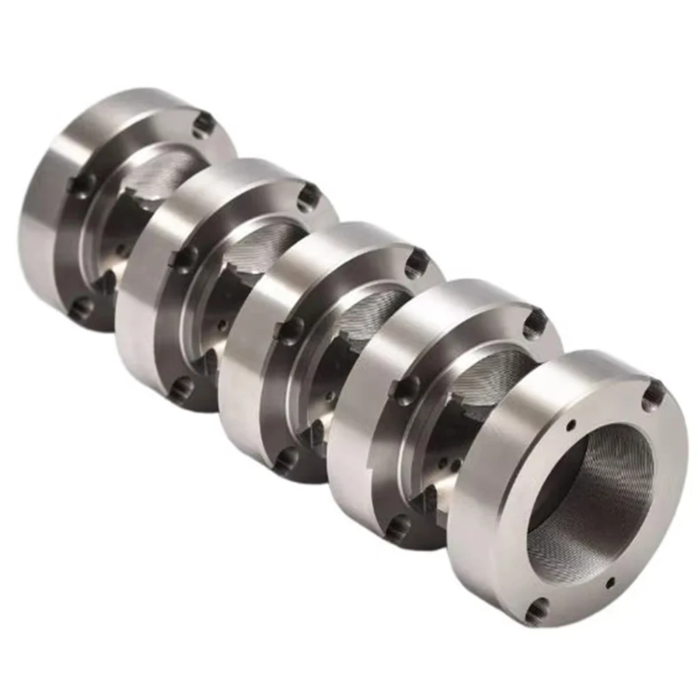 Customized 45# steel rigid flange coupling, high torque flange coupling motor drive connection flange diaphragm coupling cnc
Customized 45# steel rigid flange coupling, high torque flange coupling motor drive connection flange diaphragm coupling cnc