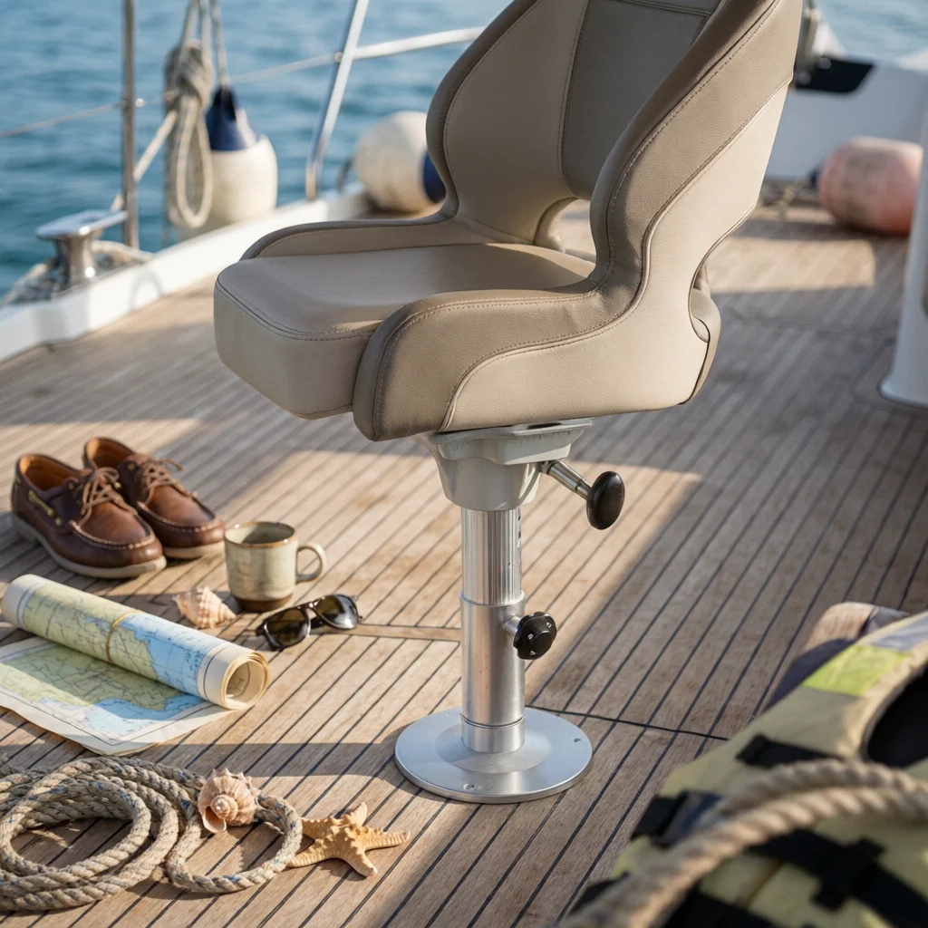 Boat Seat Pedestal with Locking Knob Adjustable Boat Seat Pedestal with Locking Hardware Stable Marine Grade for Anglers
Boat Seat Pedestal with Locking Knob Adjustable Boat Seat Pedestal with Locking Hardware Stable Marine Grade for Anglers