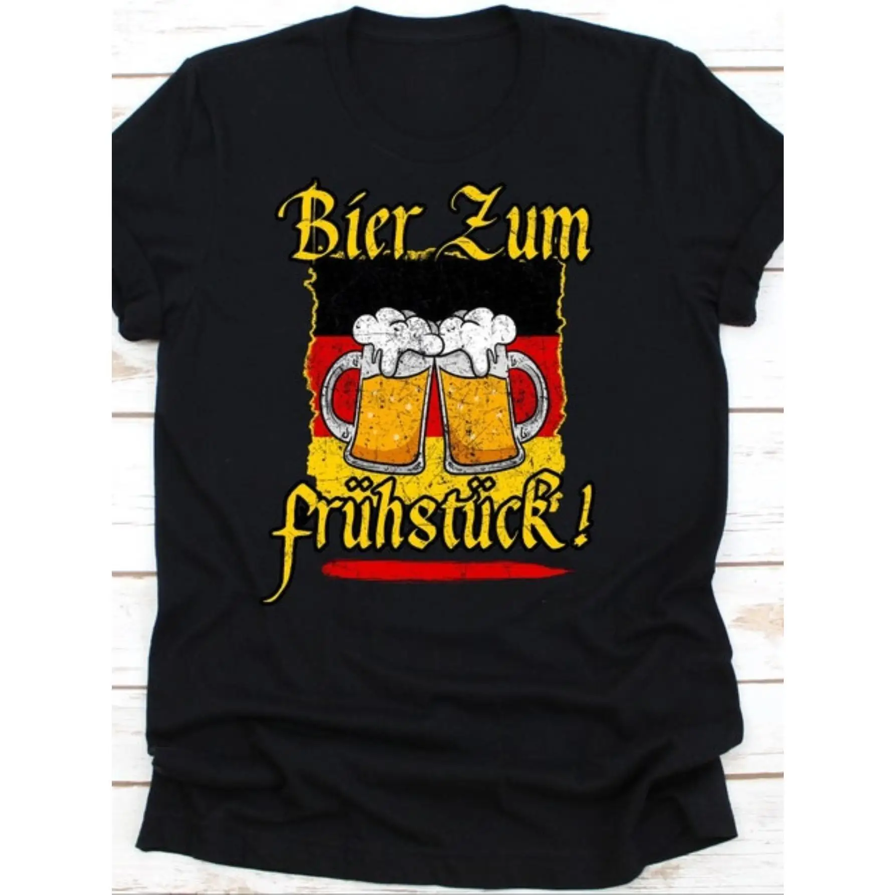 Unisex German Beer T-shirt, Oktoberfest Party Graphic Tee, Vintage "Bier Zum Frühstück" Funny Drinking Casual Top
Unisex German Beer T-shirt, Oktoberfest Party Graphic Tee, Vintage "Bier Zum Frühstück" Funny Drinking Casual Top