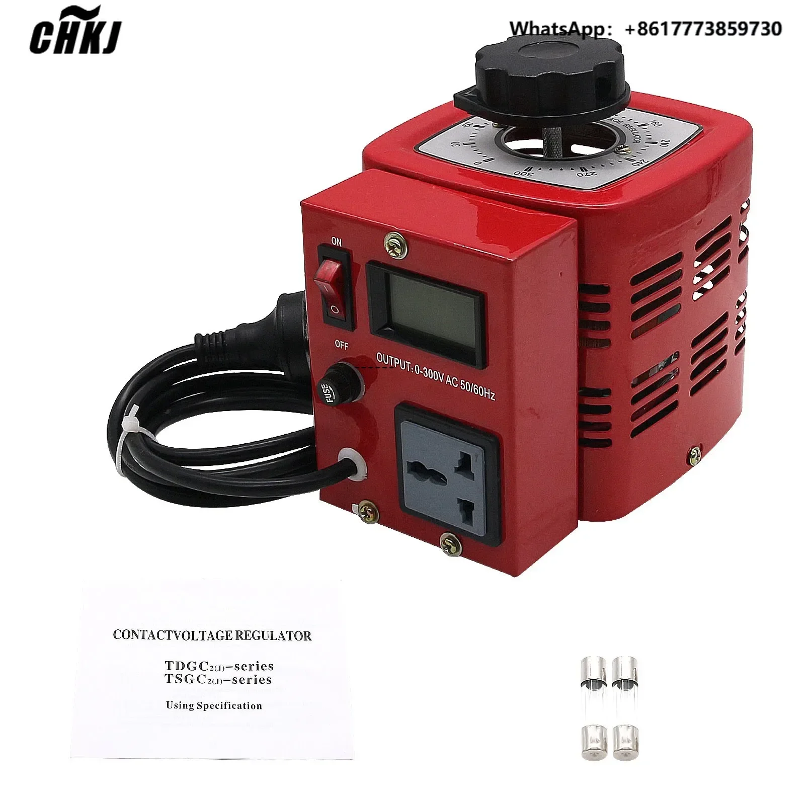APS-500W 0.5KW 220V Variac Autotransformer Voltage Regulator Powerstat 0-300V Output
APS-500W 0.5KW 220V Variac Autotransformer Voltage Regulator Powerstat 0-300V Output