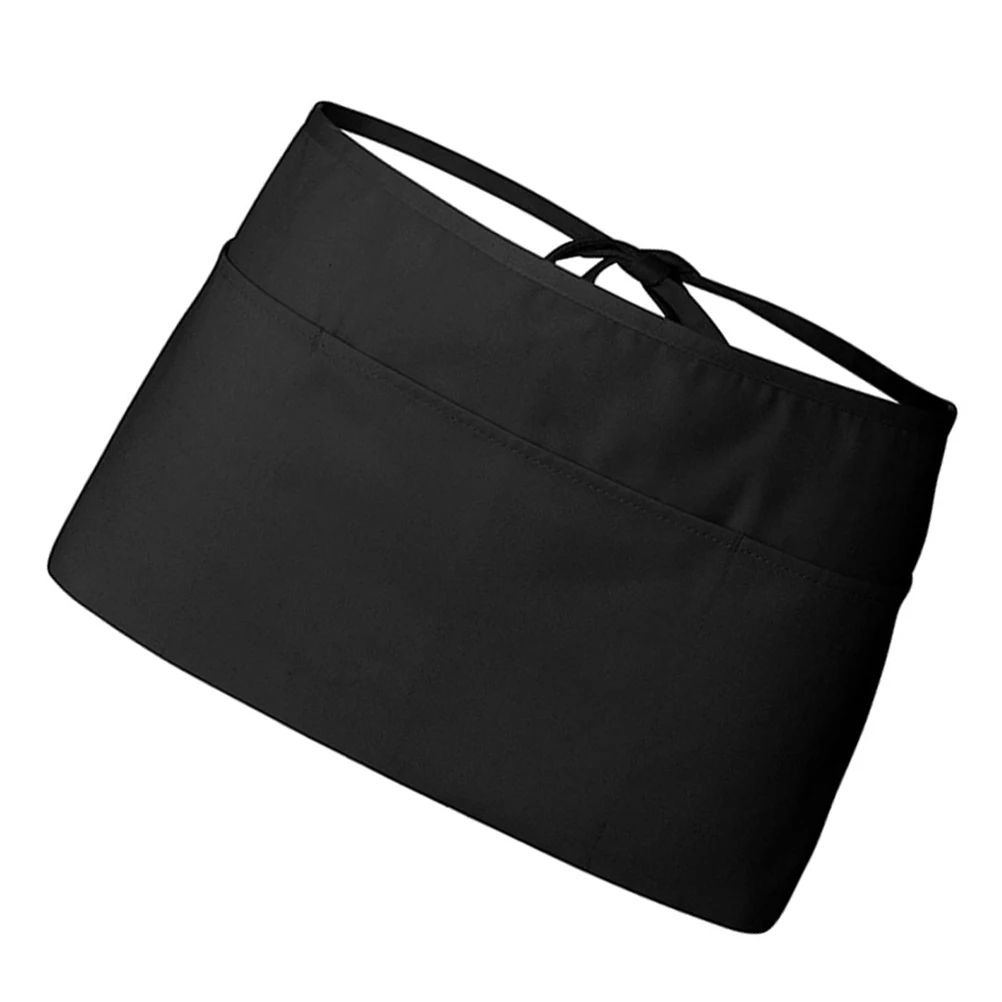 Black Half Apron for Women Restaurant Server Waitress 3 Pockets Easy Clean Polyester Adjustable Waist Work Short
Black Half Apron for Women Restaurant Server Waitress 3 Pockets Easy Clean Polyester Adjustable Waist Work Short