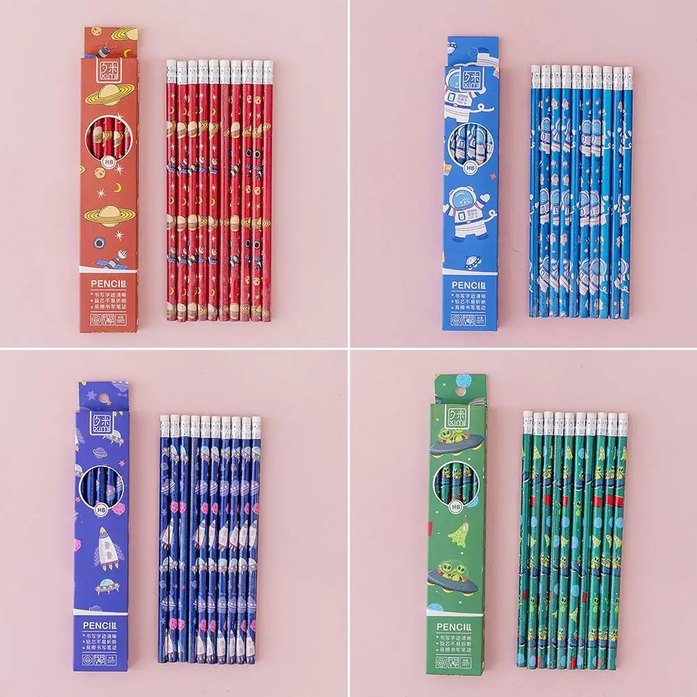 10 шт. карандаш для эскизов HB карандаш с резиновой головкой канцелярские принадлежности карандаш для письма мультфильм гладкое письмо живопись карандаш для офиса 
10 шт. карандаш для эскизов HB карандаш с резиновой головкой канцелярские принадлежности карандаш для письма мультфильм гладкое письмо живопись карандаш для офиса
