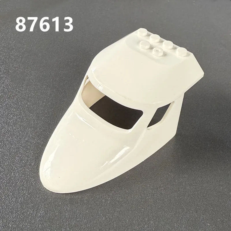 100g 6x10x4 Airplane Nose Cockpit Building Blocks 87613 MOC Assembly Small Particle Toy Modification Parts DIY Accessories
100g 6x10x4 Airplane Nose Cockpit Building Blocks 87613 MOC Assembly Small Particle Toy Modification Parts DIY Accessories