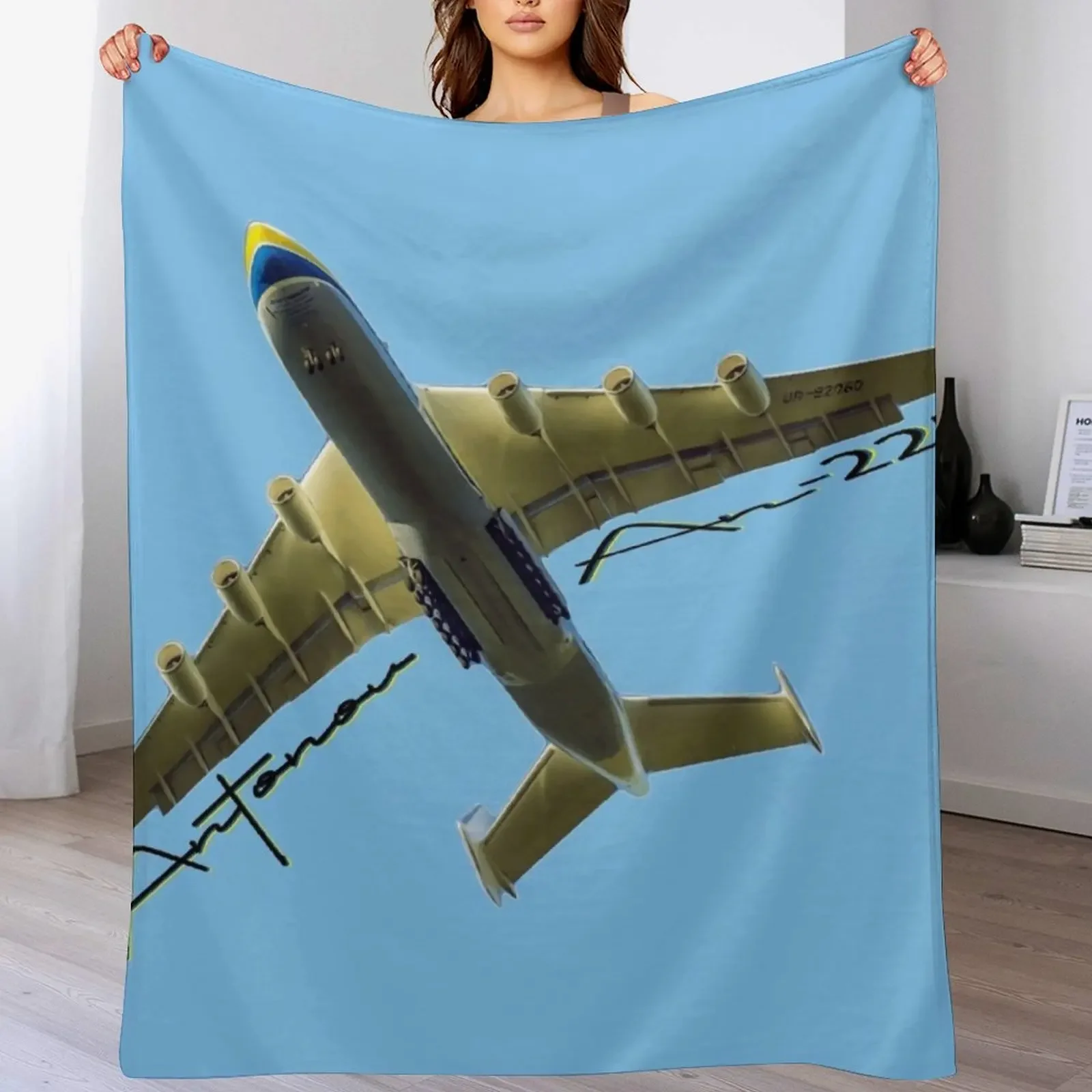 Antonov AN-225 Cargo Heavy Lifter Throw Blanket For Decorative Sofa Flannel Blankets
Antonov AN-225 Cargo Heavy Lifter Throw Blanket For Decorative Sofa Flannel Blankets