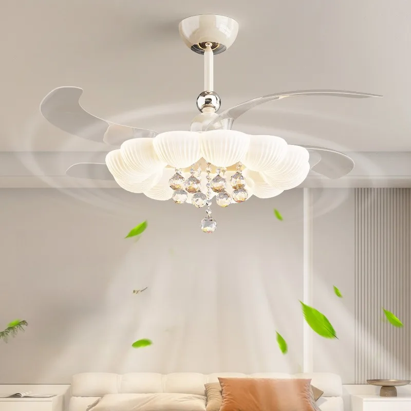 Postmodern Ceiling Fan Lights French Silent Variable Frequency Children's Bedroom Restaurant Invisible Indoor Ceiling Fan Lamps
Postmodern Ceiling Fan Lights French Silent Variable Frequency Children's Bedroom Restaurant Invisible Indoor Ceiling Fan Lamps