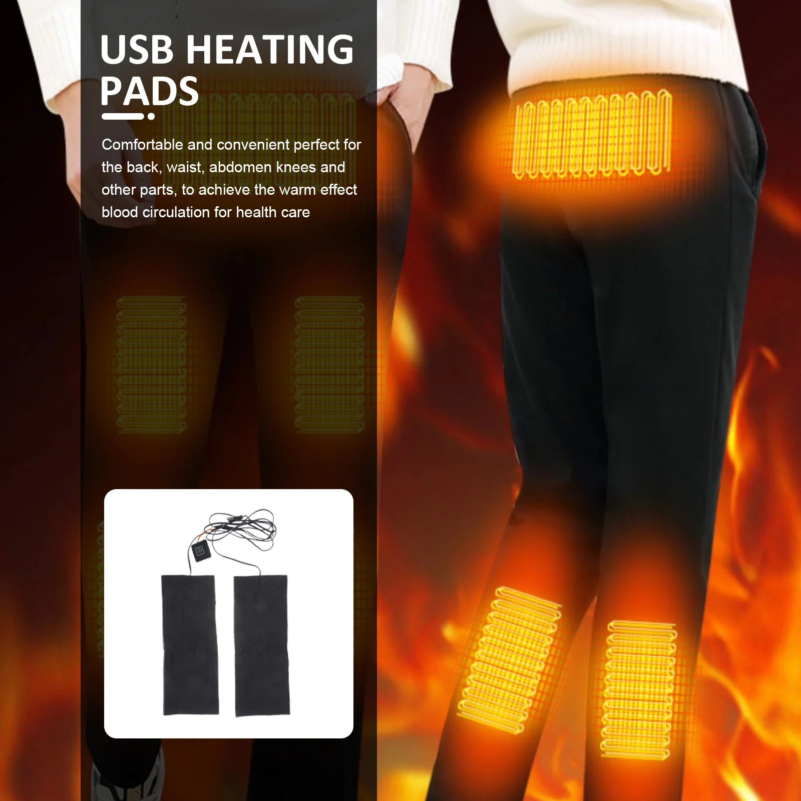 USB Electric Heated Insole Mat Soft Washable Heating Pads for Foot Knee Warmth Improve Blood Circulation Comfortable Electric
USB Electric Heated Insole Mat Soft Washable Heating Pads for Foot Knee Warmth Improve Blood Circulation Comfortable Electric
