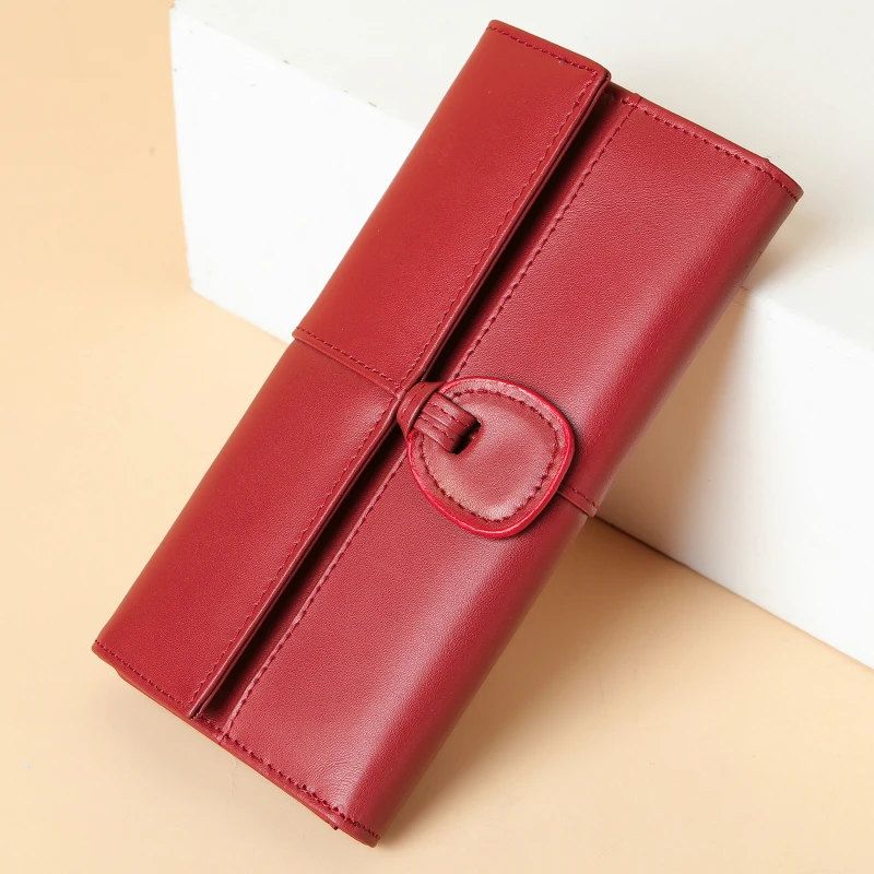 The new leather wallet is fashionable, high-end, delicate soft cowhide, wallet, mobile phone, small handbag, women's wallet
The new leather wallet is fashionable, high-end, delicate soft cowhide, wallet, mobile phone, small handbag, women's wallet