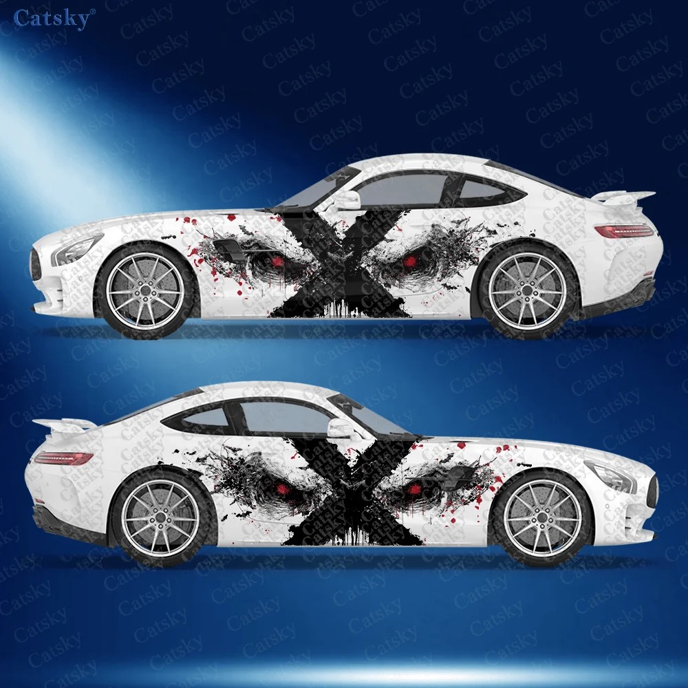 CATSKY.2pcs.Skull Bat Eye Car Side Decals | Self-Adhesive PVC Waterproof & Scratch-Resistant Stickers, Fashionable Decals with M
CATSKY.2pcs.Skull Bat Eye Car Side Decals | Self-Adhesive PVC Waterproof & Scratch-Resistant Stickers, Fashionable Decals with M