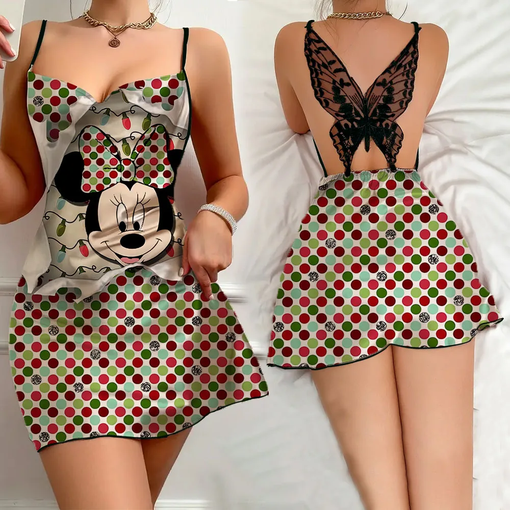 Popular New Summer Comfortable Nightwear for Women Sexy Female Pajamas Disney Cartoon Pattern Sleevesless Women's Nightwear
Popular New Summer Comfortable Nightwear for Women Sexy Female Pajamas Disney Cartoon Pattern Sleevesless Women's Nightwear