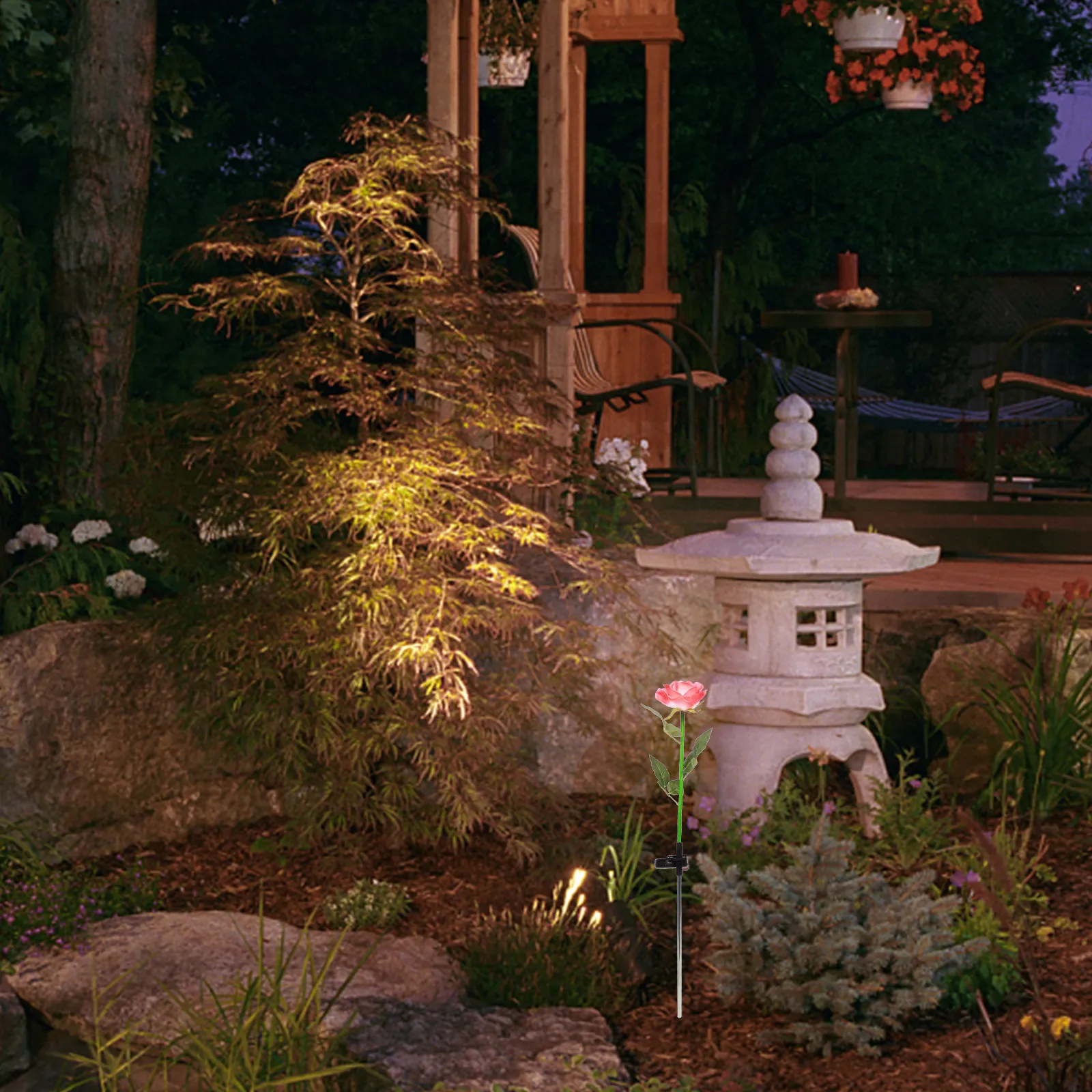 1 шт. Солнечный светильник в форме розы для сада, уличный ландшафтный светильник, сверхъяркое светодиодное освещение, солнечная лампа-цветок для двора и газона
1 шт. Солнечный светильник в форме розы для сада, уличный ландшафтный светильник, сверхъяркое светодиодное освещение, солнечная лампа-цветок для двора и газона