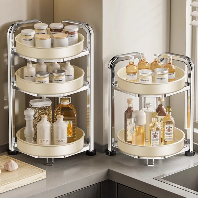  Кремовая кухонная полка, угловая полка для специй, 3-уровневый органайзер для хранения, поднос из нержавеющей стали 304 на столешницу
Кремовая кухонная полка, угловая полка для специй, 3-уровневый органайзер для хранения, поднос из нержавеющей стали 304 на столешницу