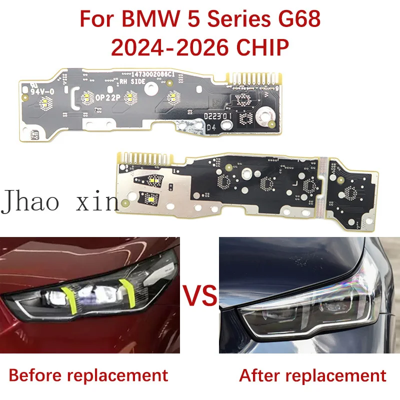 Daytime Running Light for BMW 5 Series G68 2024-2026 Angel Eye Circuit Board Car Daytime Light DRL CHIP White Light Ballast Chip
Daytime Running Light for BMW 5 Series G68 2024-2026 Angel Eye Circuit Board Car Daytime Light DRL CHIP White Light Ballast Chip