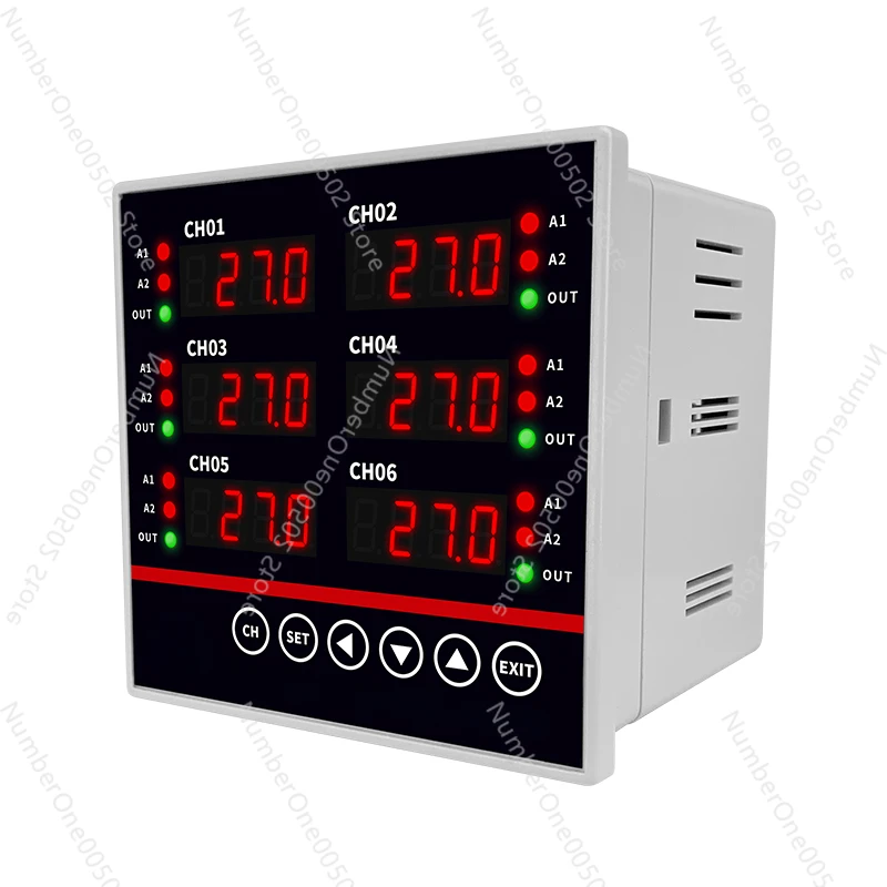 Многоканальный термостат 4-20 мА, 6-канальный контроллер температуры Modbus RTU RS485
Многоканальный термостат 4-20 мА, 6-канальный контроллер температуры Modbus RTU RS485