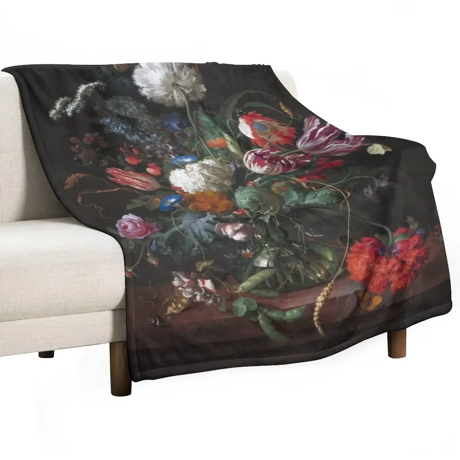 Vase of Flowers by Jan Davidsz de Heem, Dutch, 1660 Throw Blanket Bed Flannel Blankets
Vase of Flowers by Jan Davidsz de Heem, Dutch, 1660 Throw Blanket Bed Flannel Blankets