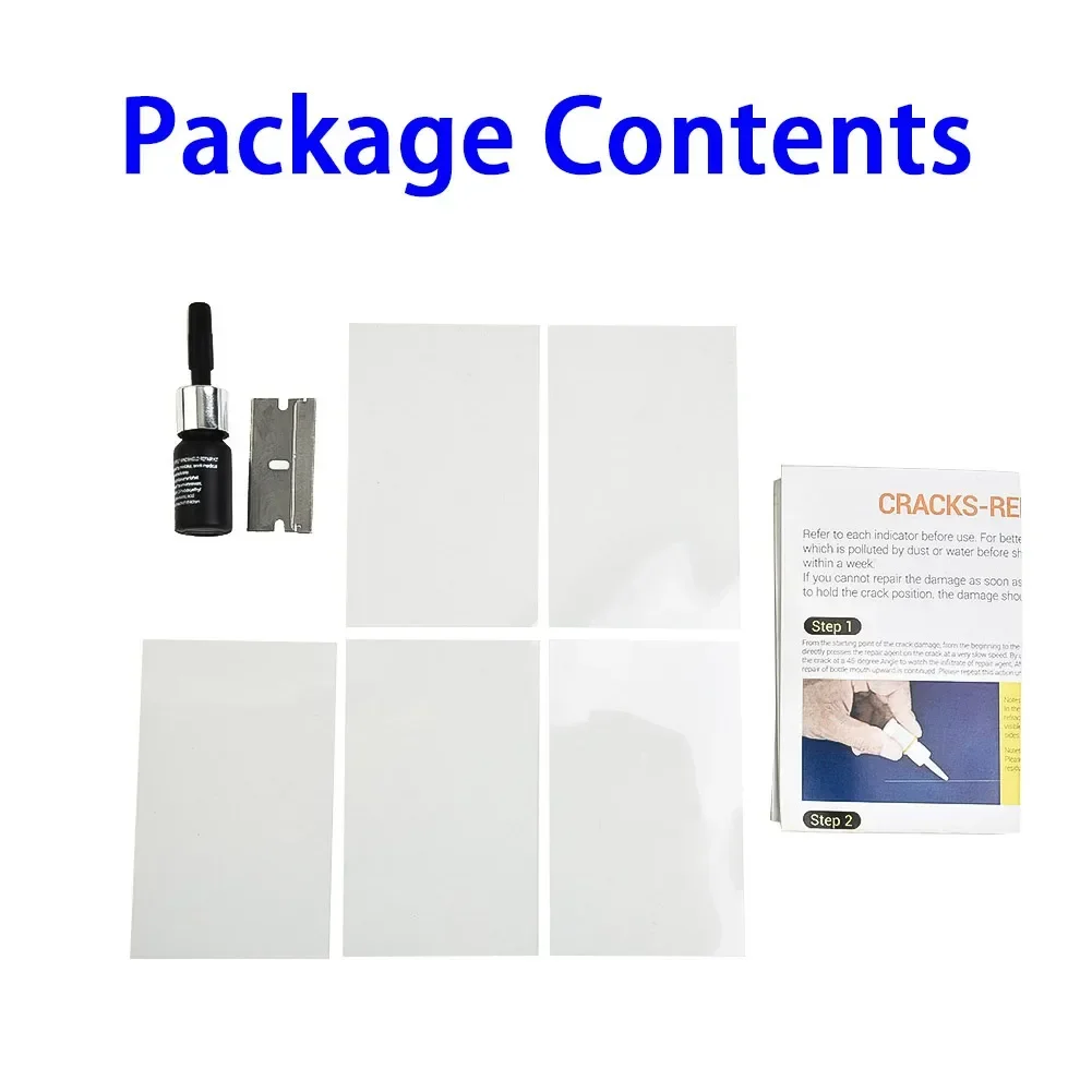 DIY Car Windshield Cracked Repair Tool Upgrade Auto Glass Repair Fluid Auto Window Scratch Crack Restore Car Accessories
DIY Car Windshield Cracked Repair Tool Upgrade Auto Glass Repair Fluid Auto Window Scratch Crack Restore Car Accessories