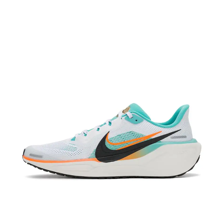 Nike Original Air Zoom Pegasus 41, женские и мужские белые, синие, легкие, нескользящие, устойчивые к истиранию кроссовки HM3724-101
Nike Original Air Zoom Pegasus 41, женские и мужские белые, синие, легкие, нескользящие, устойчивые к истиранию кроссовки HM3724-101