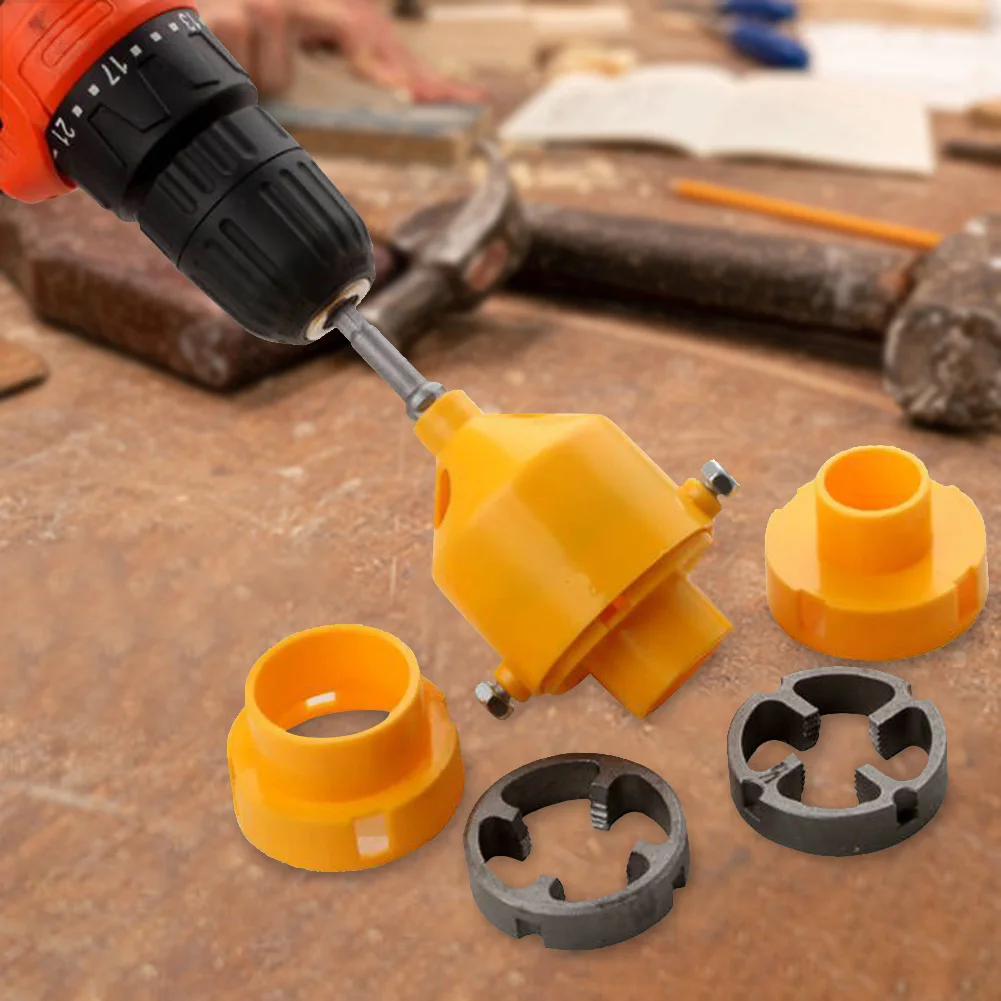 PVC Pipe Threader Kit With 1/2Inch 3/4 Inch 1 Inch Dies Pipe Round Die Plumbing PVC Thread Tool Manual Plumbing Repair Tool
PVC Pipe Threader Kit With 1/2Inch 3/4 Inch 1 Inch Dies Pipe Round Die Plumbing PVC Thread Tool Manual Plumbing Repair Tool